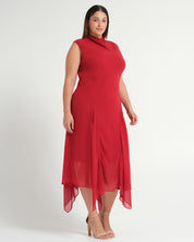 Holly Dress - Cranberry - Estelle Clothing
