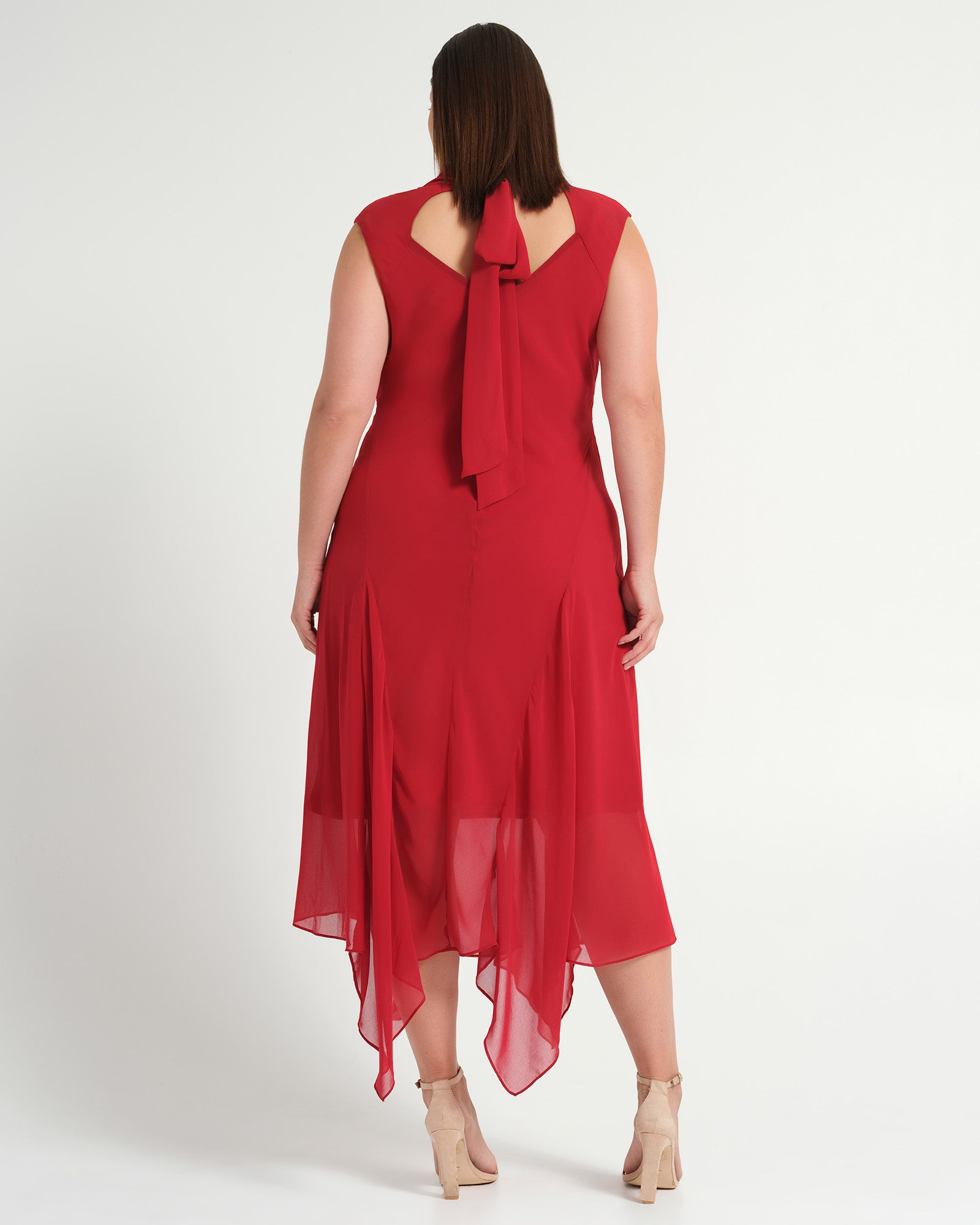 Holly Dress - Cranberry - Estelle Clothing
