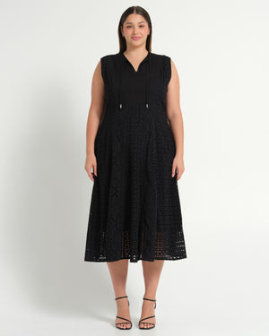 BLAIR DRESS - BLACK - Estelle Clothing
