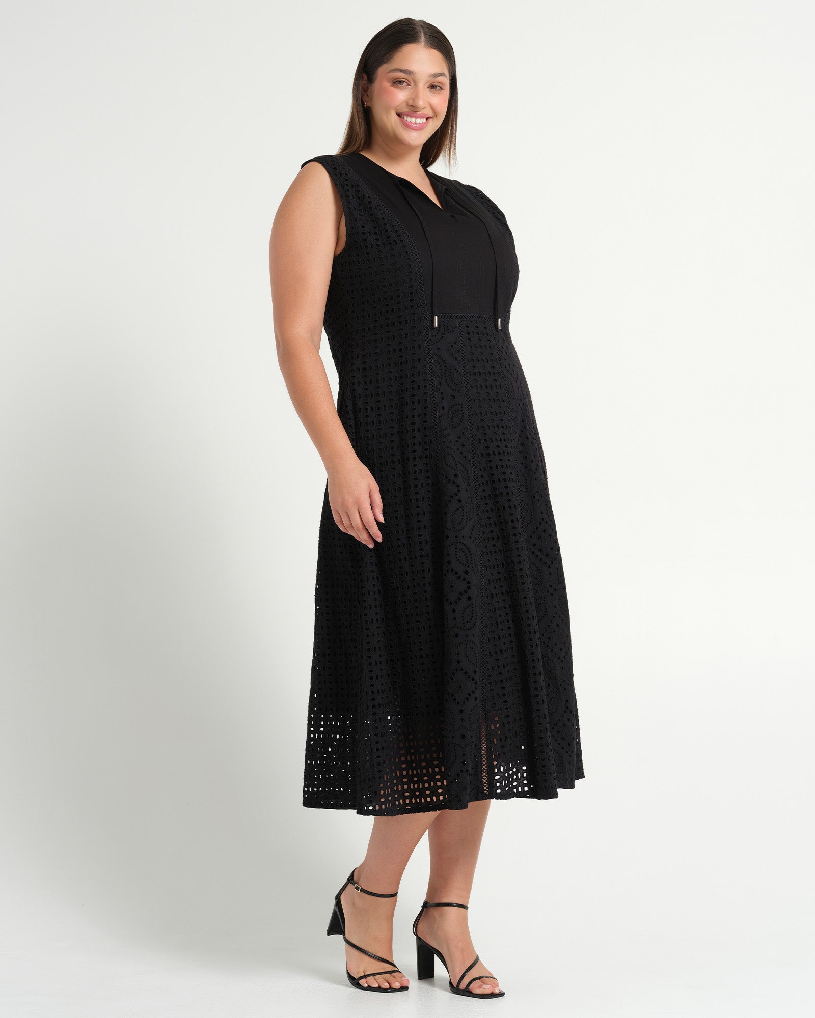 BLAIR DRESS - BLACK - Estelle Clothing
