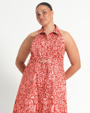 BELLAVIE DRESS - ROSEWOOD - Estelle Clothing
