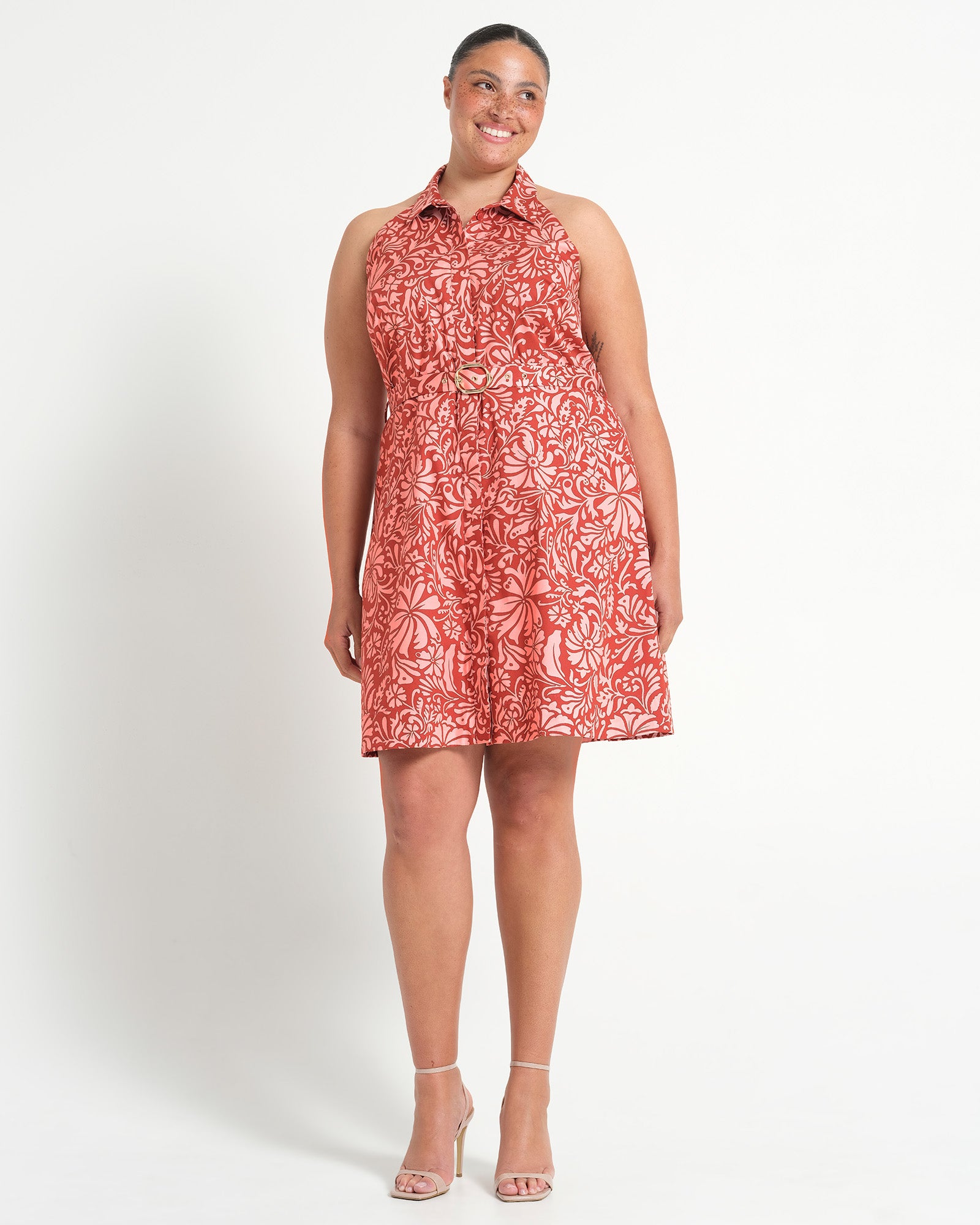 BELLAVIE DRESS - ROSEWOOD - Estelle Clothing
