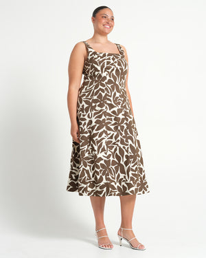 SYLVIA DRESS - WILLOWFLORA - Estelle Clothing