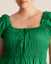 ALANA DRESS - EMERALD - Estelle Clothing
