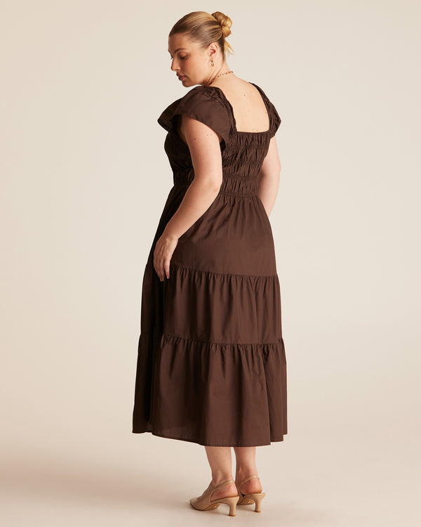ALANA DRESS - Truffle - Estelle Clothing
