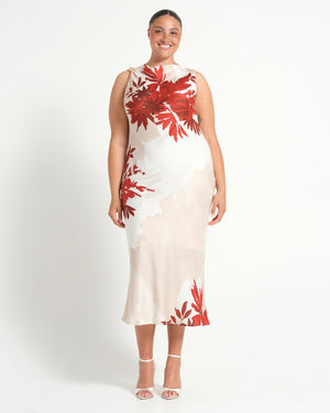 MAISIE DRESS - NATURAL ROSA - Estelle Clothing
