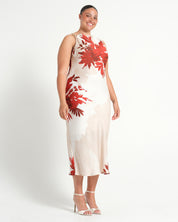 MAISIE DRESS - NATURAL ROSA - Estelle Clothing
