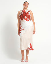 MAISIE DRESS - NATURAL ROSA - Estelle Clothing
