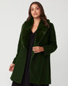 Grammys Coat - Olive - Estelle Clothing