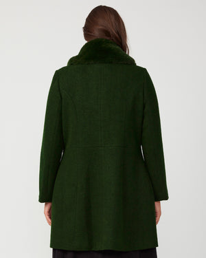 Grammys Coat - Olive - Estelle Clothing