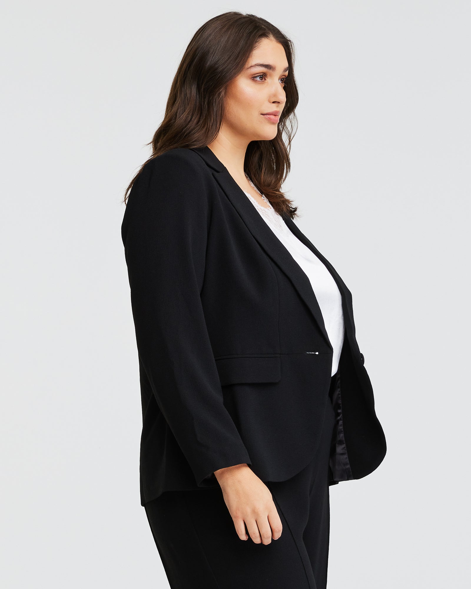 Megan Black Blazer