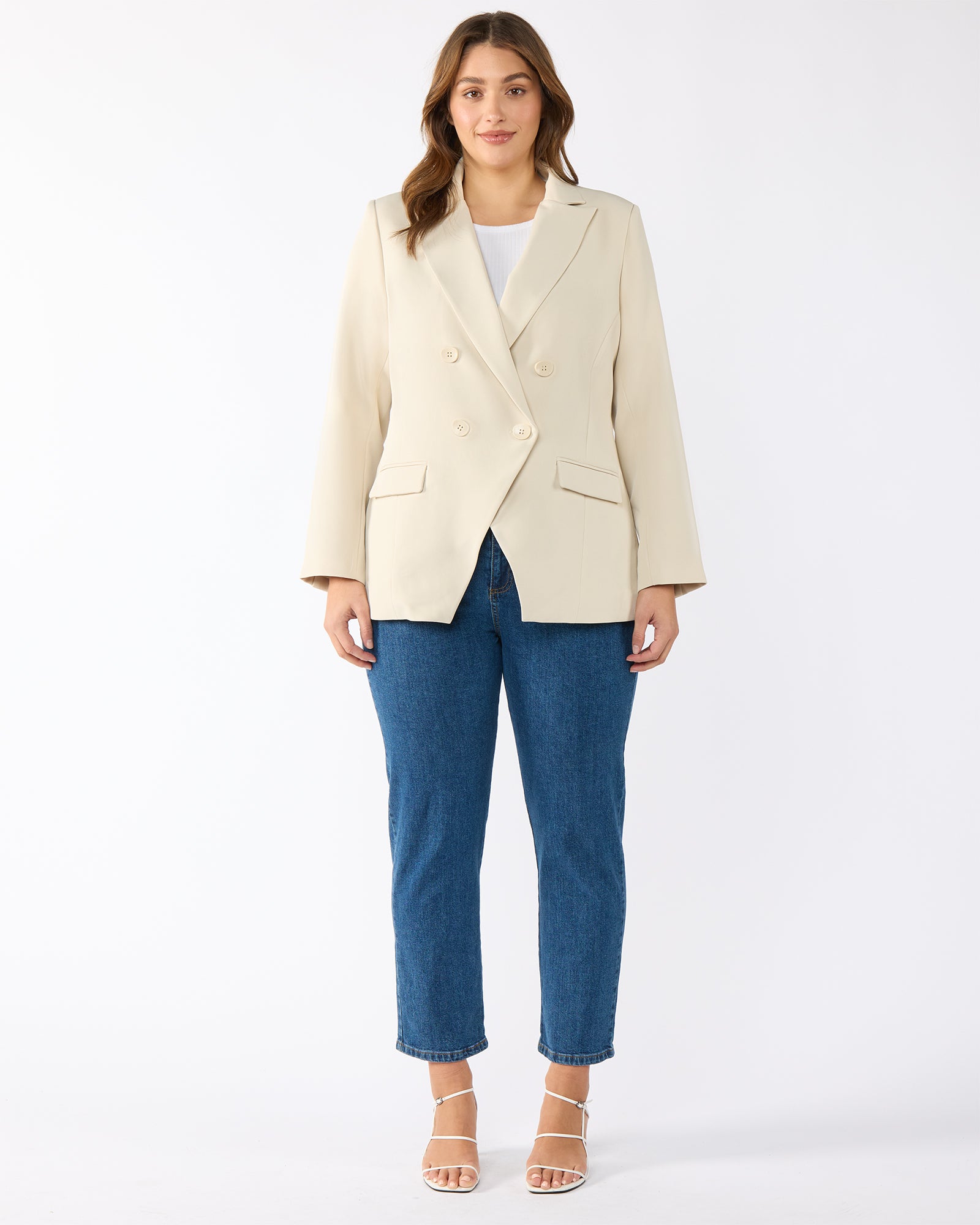 Sophie Jacket - Nude - Estelle Clothing