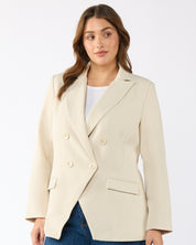 Sophie Jacket - Nude - Estelle Clothing