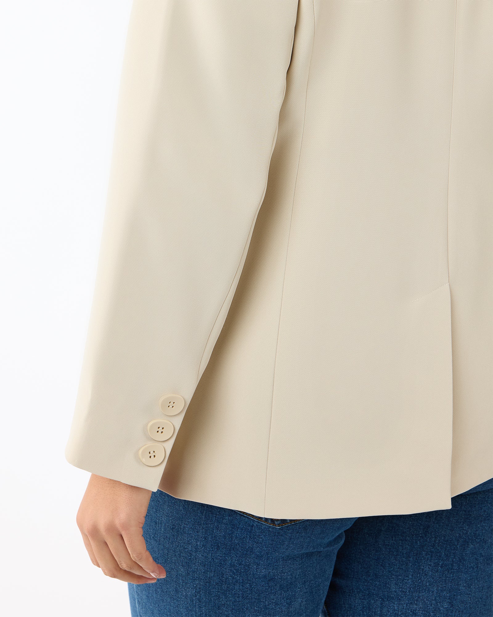 Sophie Jacket - Nude - Estelle Clothing