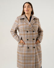 Frostfall Coat - Frosted Cocoa - Estelle Clothing