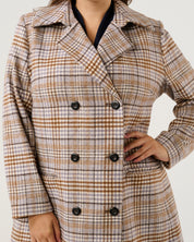 Frostfall Coat - Frosted Cocoa - Estelle Clothing