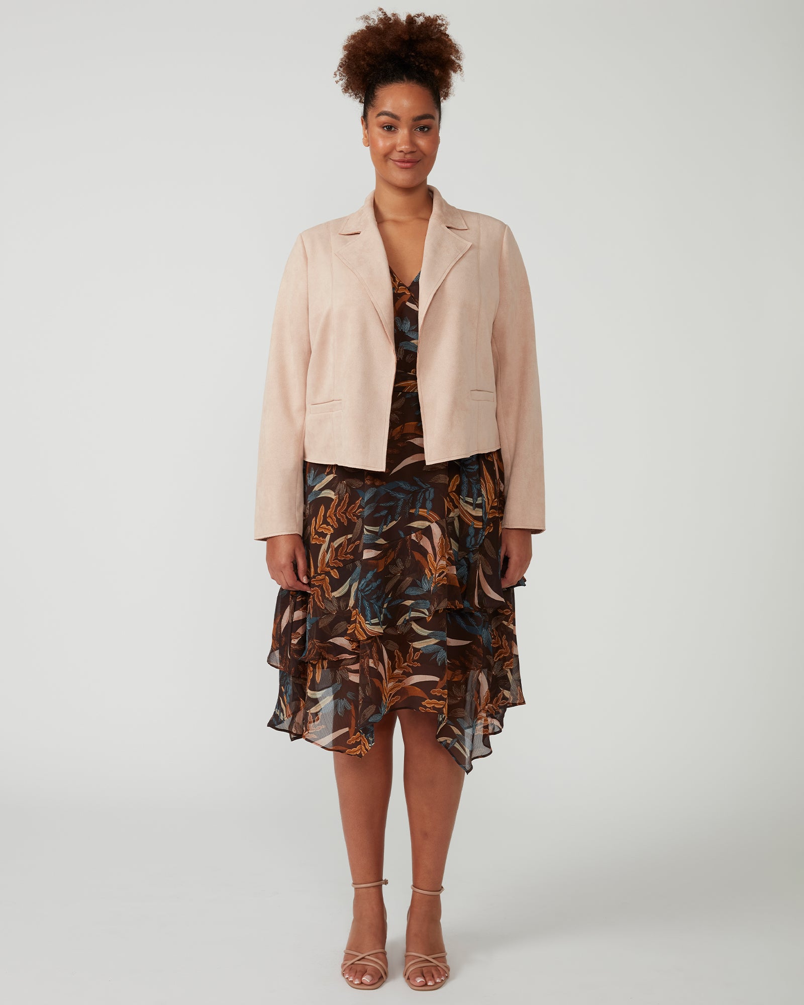 Rosabella Jacket - Dusty Pink - Estelle Clothing
