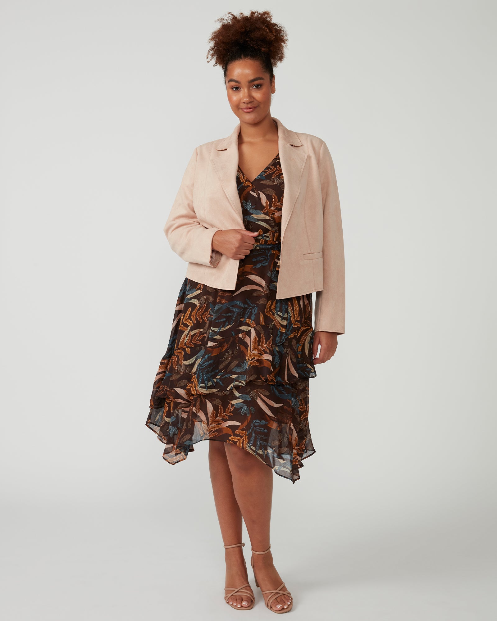 Rosabella Jacket - Dusty Pink - Estelle Clothing
