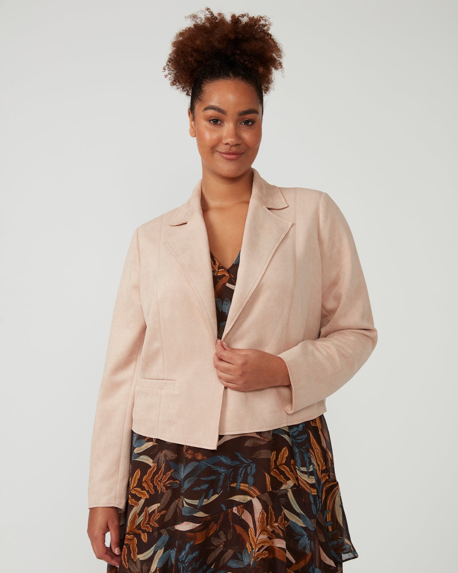 Rosabella Jacket - Dusty Pink - Estelle Clothing
