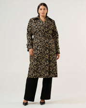 Shari Trench - Leopard - Estelle Clothing
