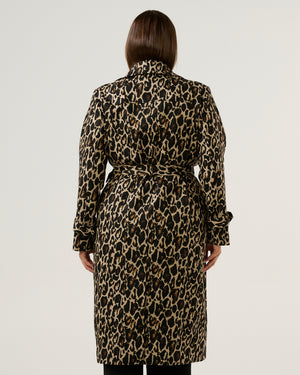 Shari Trench - Leopard - Estelle Clothing

