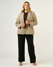 Valerie Jacket - Taupe - Estelle Clothing
