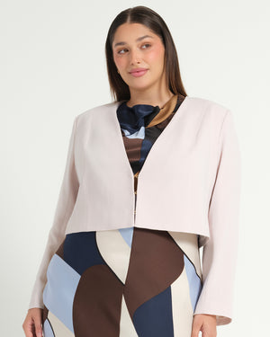 BILLIE JACKET - OYSTER - Estelle Clothing
