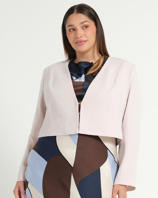 BILLIE JACKET - OYSTER - Estelle Clothing
