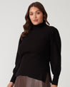 Rae Ribbed Knit - Black - Estelle Clothing