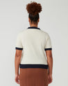 Romeo Knit - Cream/Navy - Estelle Clothing