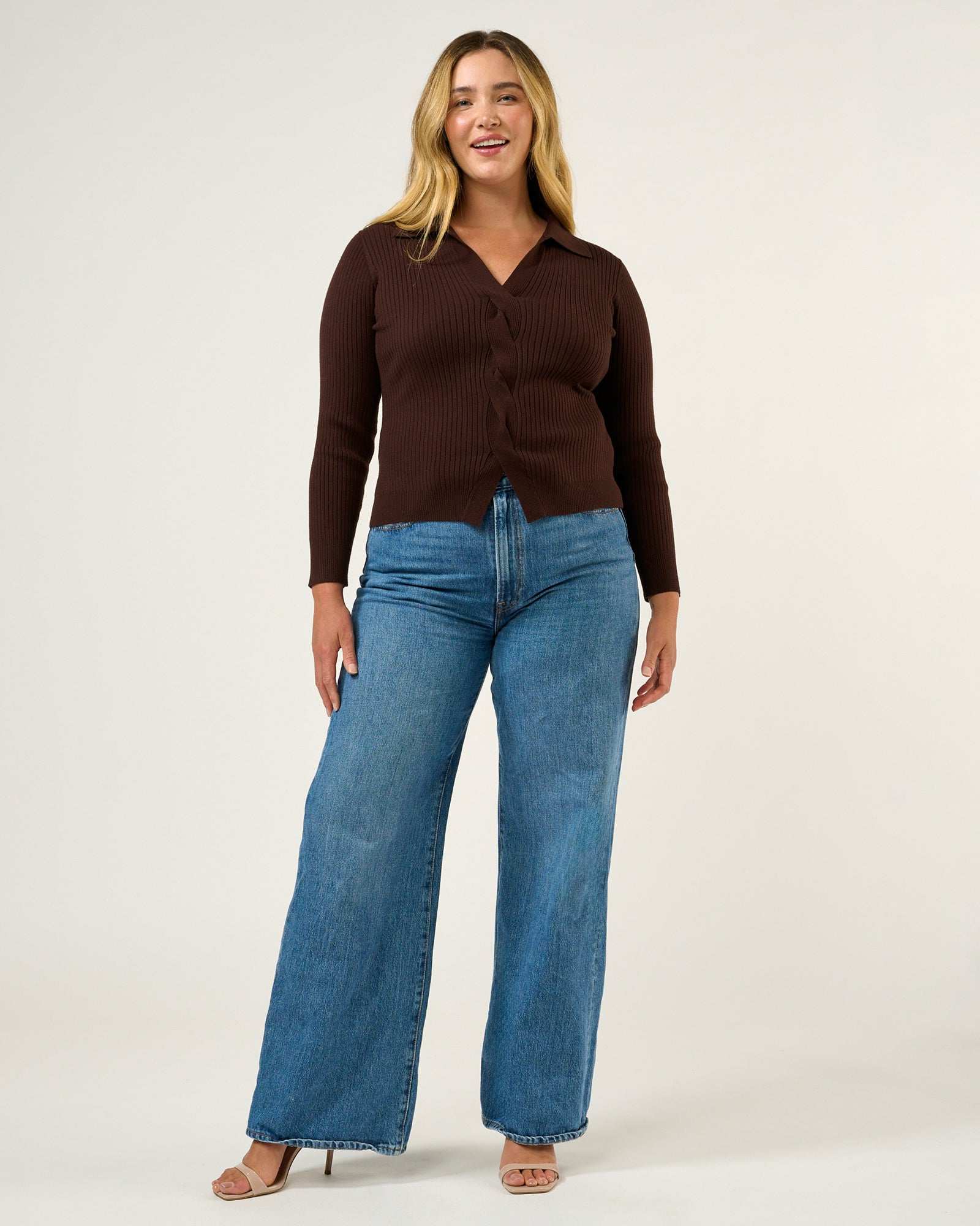 Bronti Knit - Chocolate - Estelle Clothing