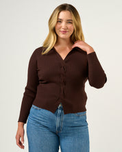 Bronti Knit - Chocolate - Estelle Clothing