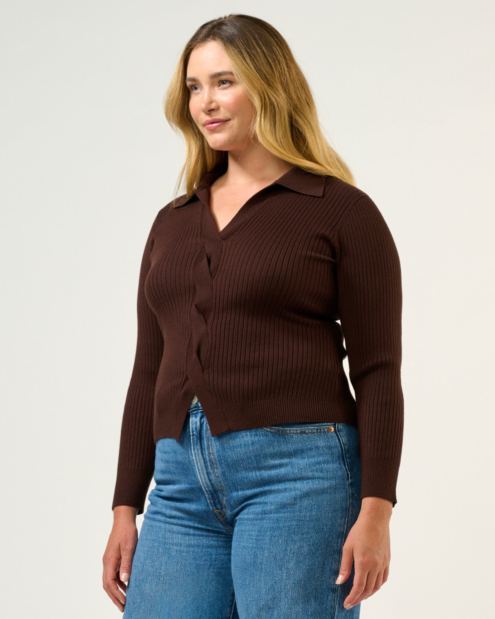 Bronti Knit - Chocolate - Estelle Clothing