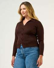 Bronti Knit - Chocolate - Estelle Clothing