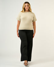 Sera Knit - Oat - Estelle Clothing