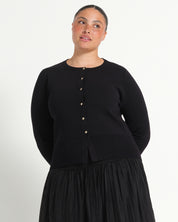 Jasmine Cardi - Black - Estelle Clothing
