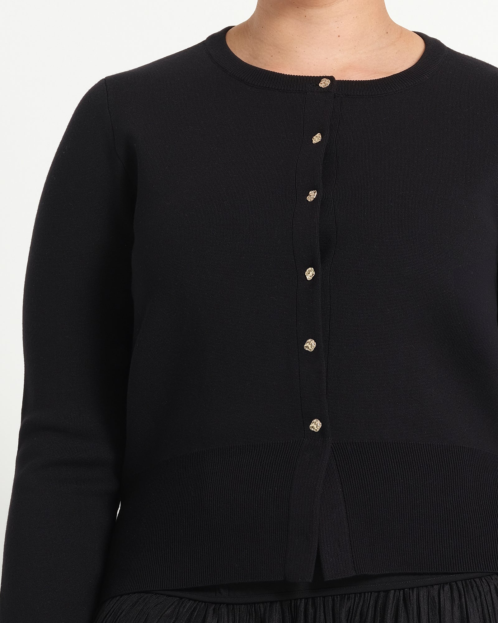 Jasmine Cardi - Black - Estelle Clothing
