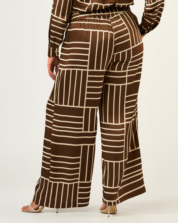 Josie Pant - Cedar/Cream - Estelle Clothing
