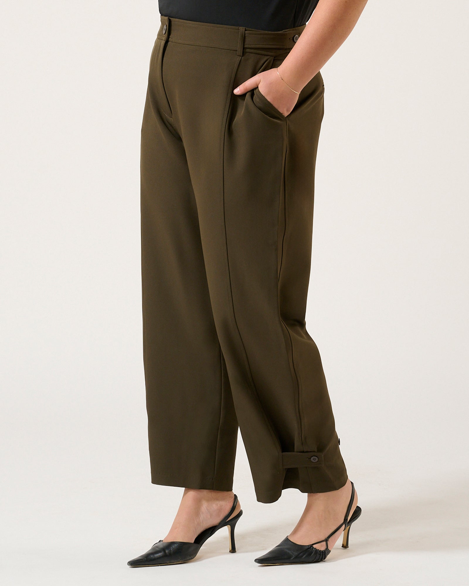 Namib Pant - Black Olive - Estelle Clothing