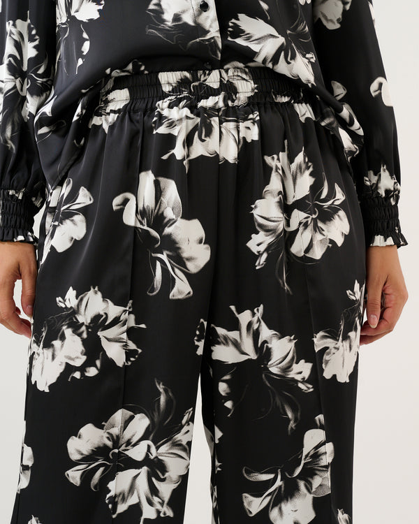 Gilda Pant - Black/Milk - Estelle Clothing
