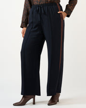 Jesse Pant - Navy/Choc - Estelle Clothing