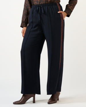 Jesse Pant - Navy/Choc - Estelle Clothing