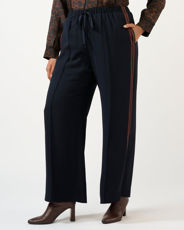 Jesse Pant - Navy/Choc - Estelle Clothing