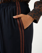 Jesse Pant - Navy/Choc - Estelle Clothing