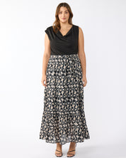 Sea Lily Skirt - Print - Estelle Clothing