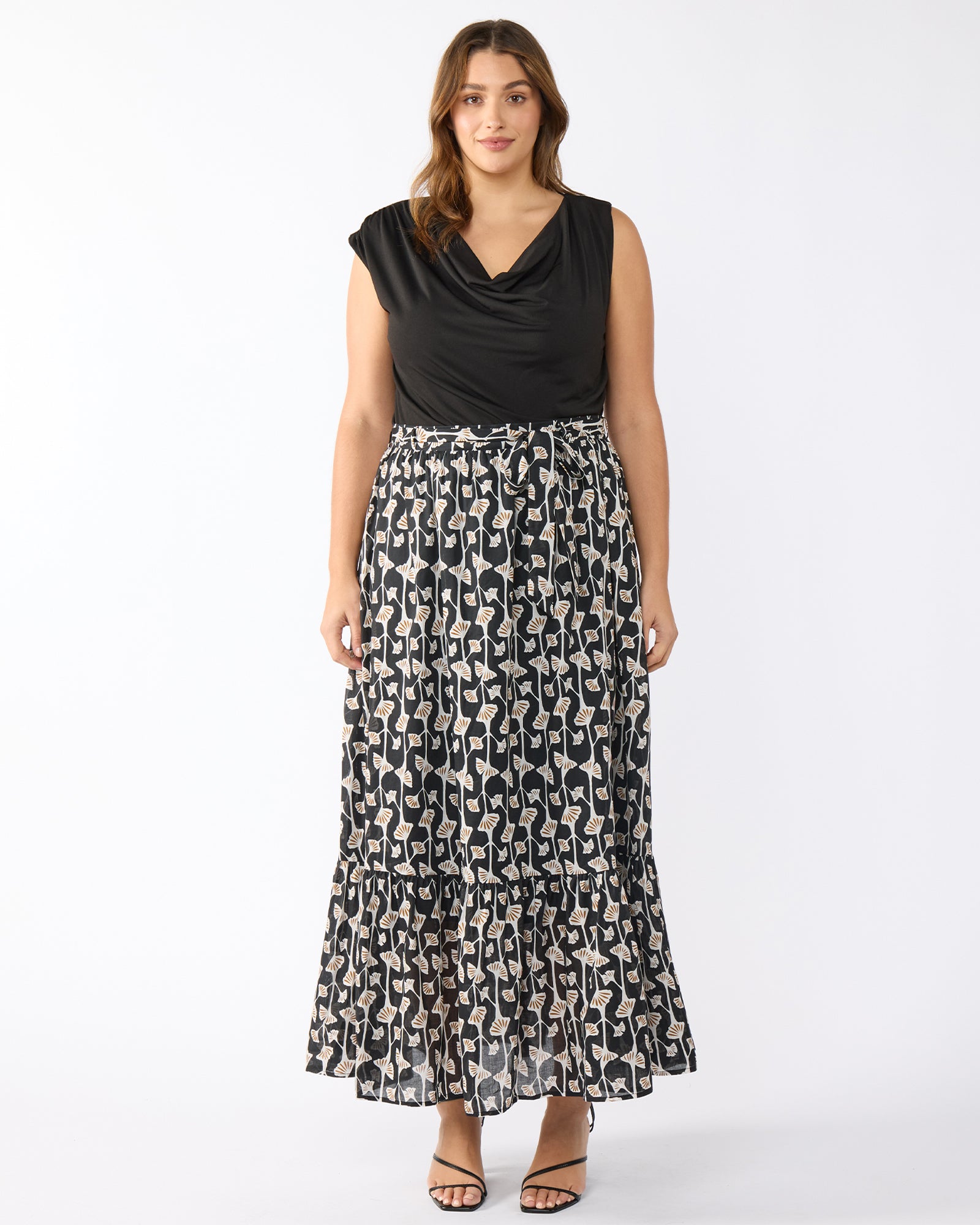 Sea Lily Skirt - Print - Estelle Clothing