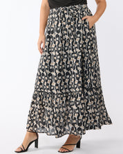 Sea Lily Skirt - Print - Estelle Clothing