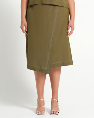 SONNET SKIRT - FERN - Estelle Clothing