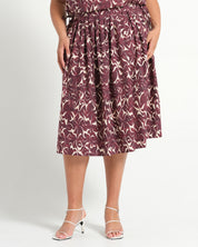 BRINLEY SKIRT - ORCHID - Estelle Clothing
