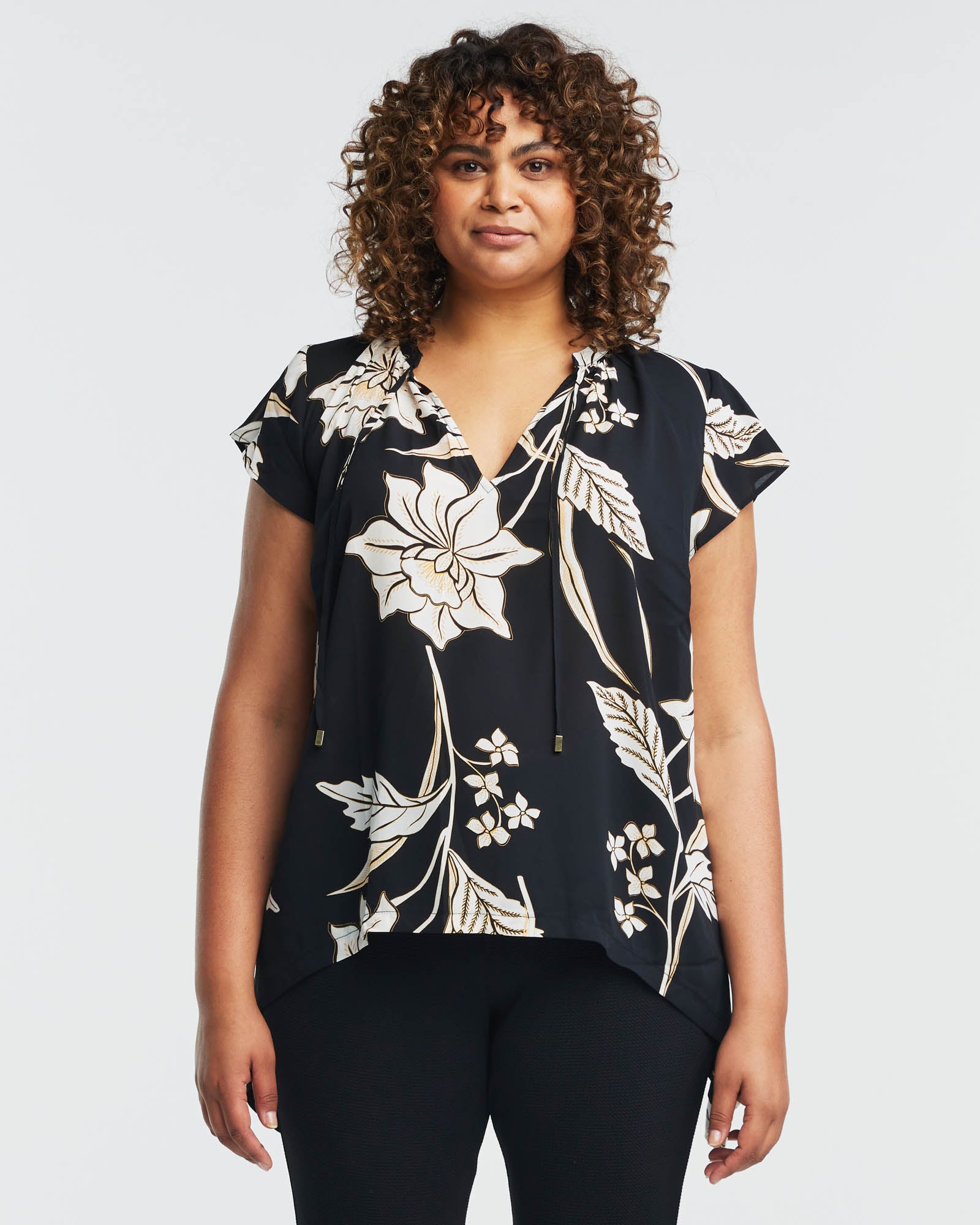 Alani Top - Print - Estelle Clothing